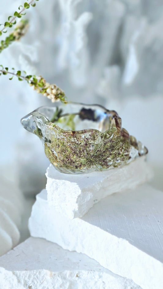 *Pre-order* Wildflower Conch Shell Trinket Dish