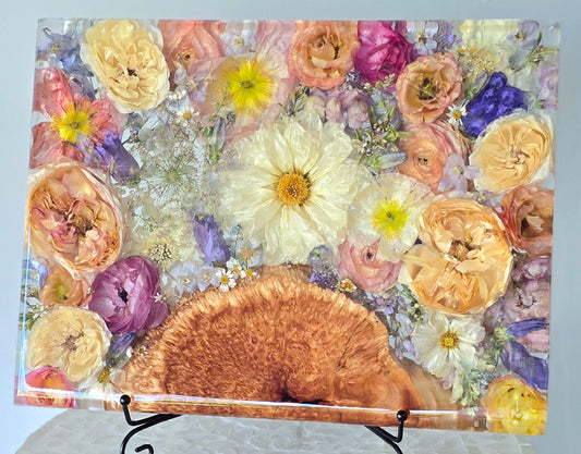 A Moment in Bloom | Small Flower Preservation Board