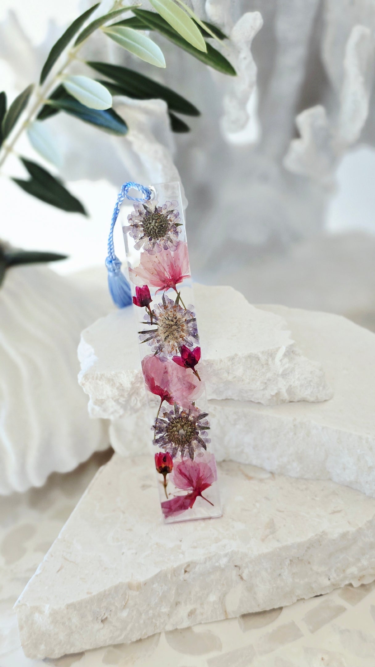 Preserved Flower Bookmarks