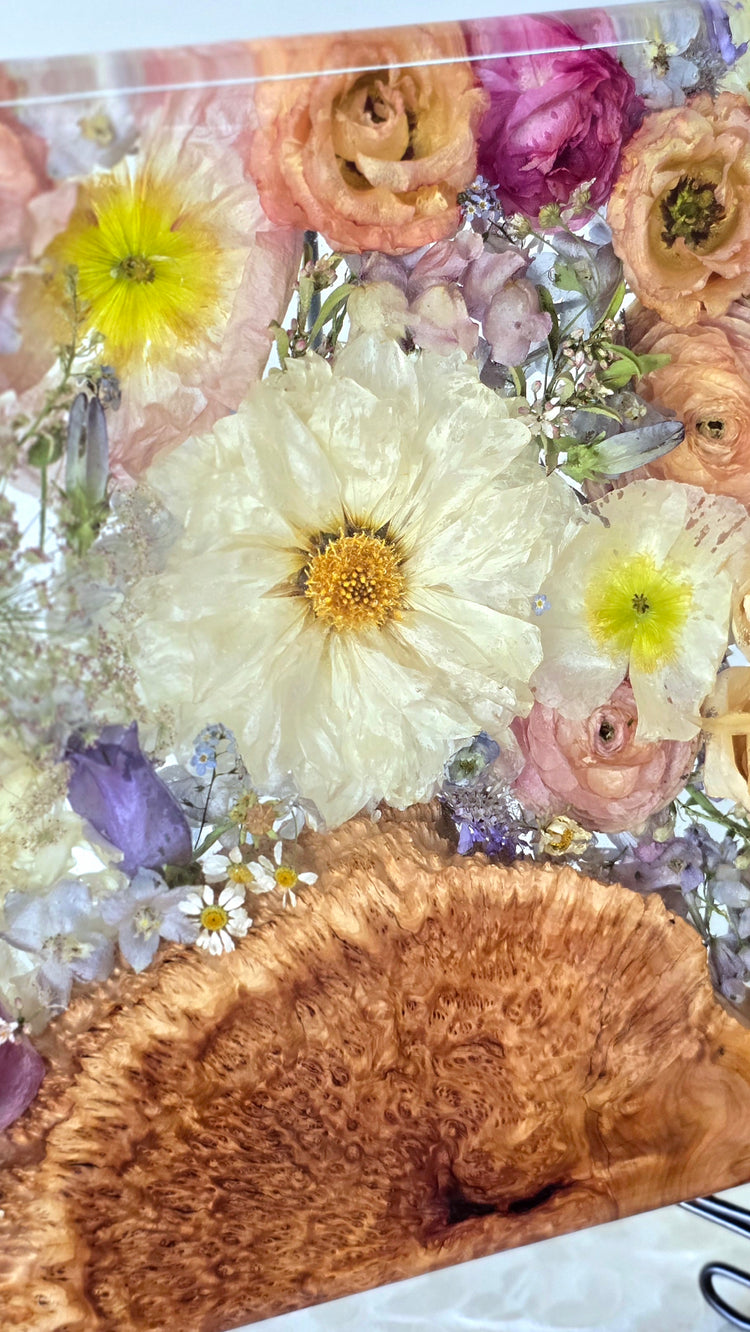 A Moment in Bloom | Small Flower Preservation Board